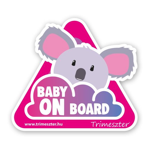 Baby On Board autós matrica